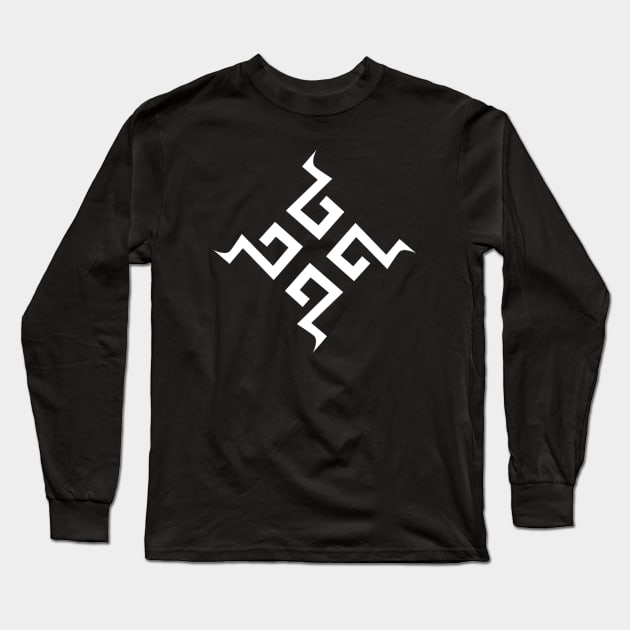 Black Desert Sorceress Class Icon Long Sleeve T-Shirt by Jaxilar